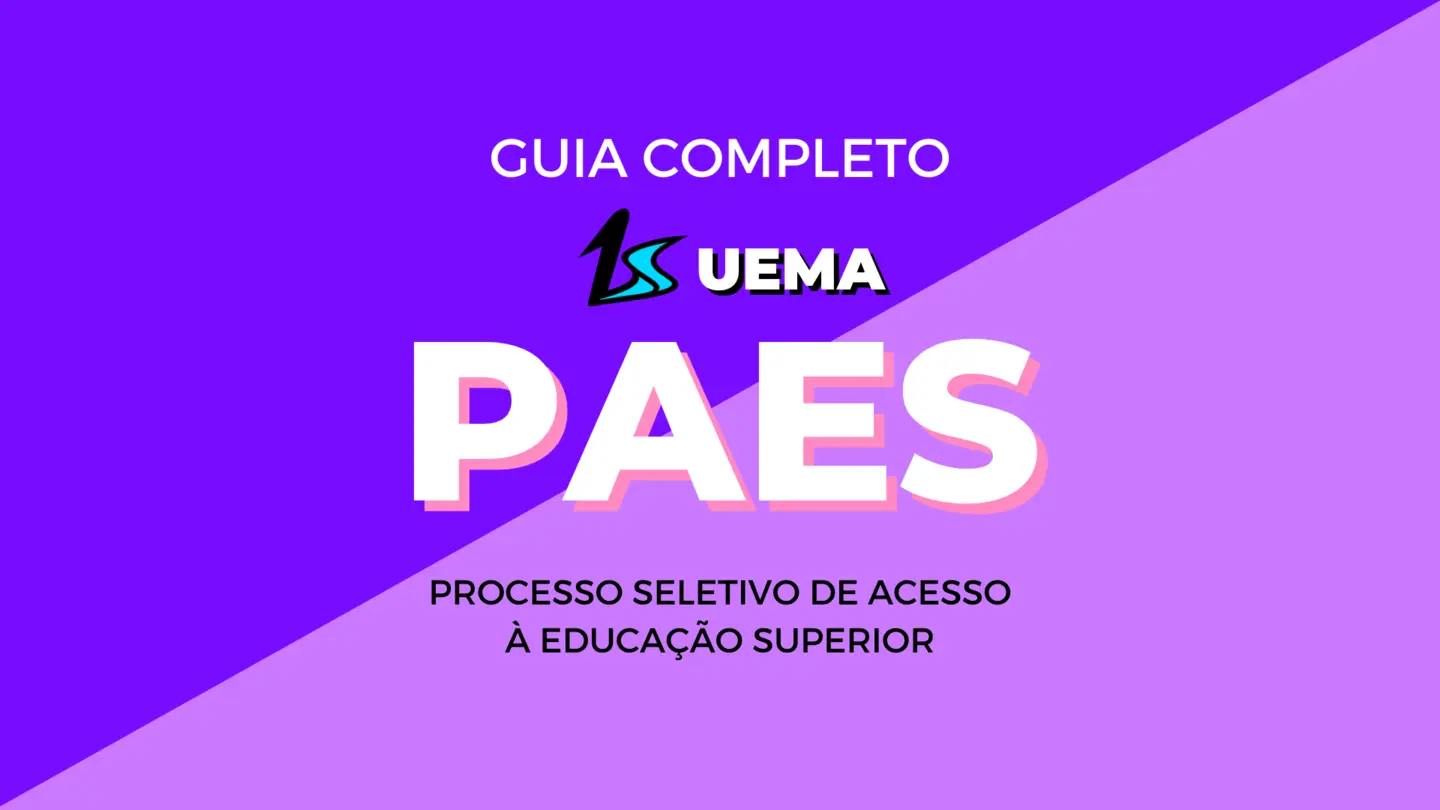 PAES UEMA Guia Completo Do Vestibular ATUALIZADO 2025