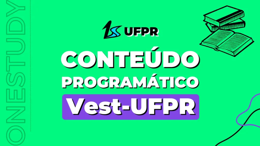 Conteúdo programático Vestibular UFPR - o que estudar no Vestibular, o que cai no vestibular ufpr, o que cai na prova do vestibular da UFPR