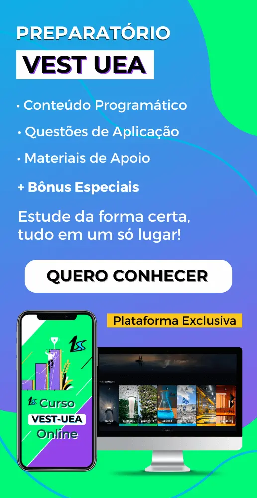 Preparatório Online Vestibular UEA - Cursinho Online Completo Atualizado Vestibular UEA