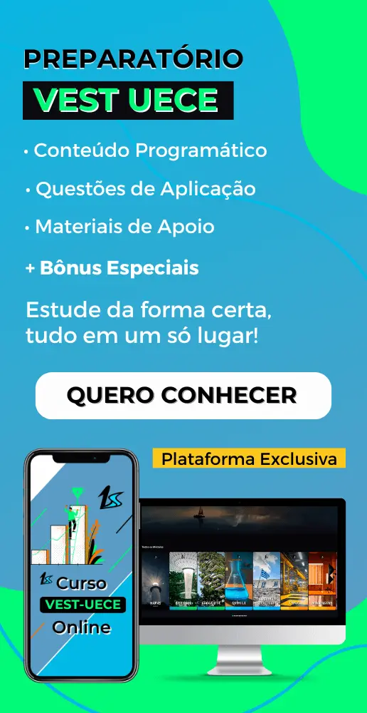 Preparatório Online Vestibular UECE - Cursinho Online Completo Atualizado Vestibular UECE