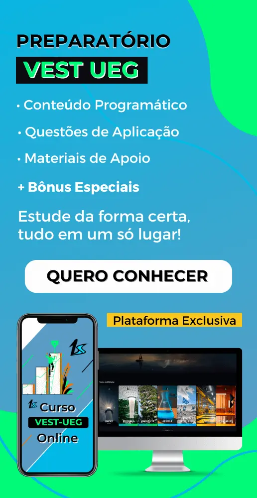 Preparatório Online Vestibular UEG - Cursinho Online Completo Atualizado Vestibular UEG