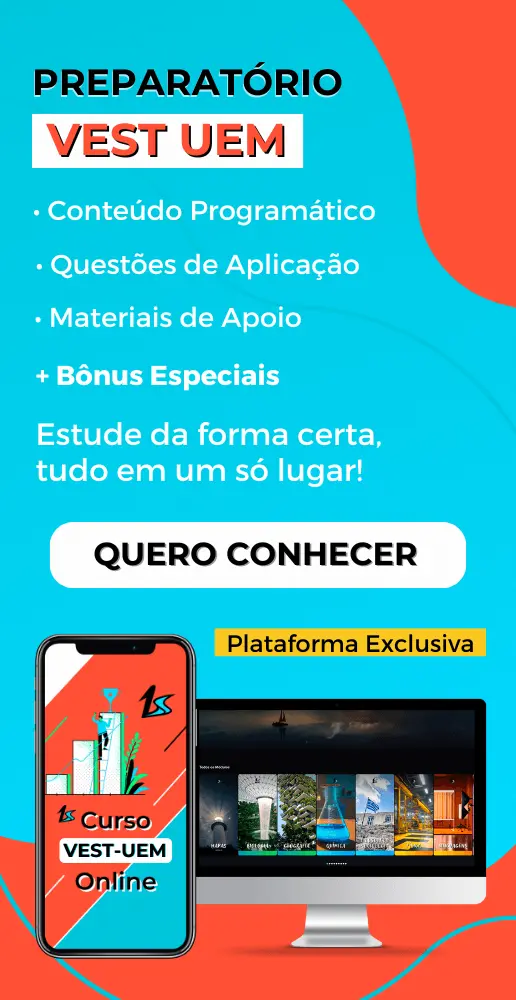 Preparatório Online Vestibular UEM - Cursinho Online Completo Atualizado Vestibular UEM