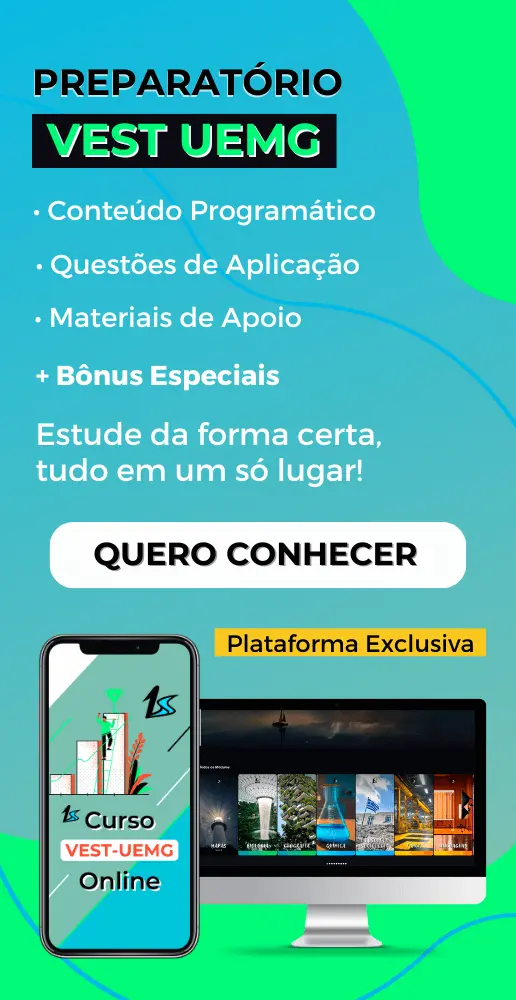 Preparatório Online Vestibular UEMG - Cursinho Online Completo Atualizado Vestibular UEMG
