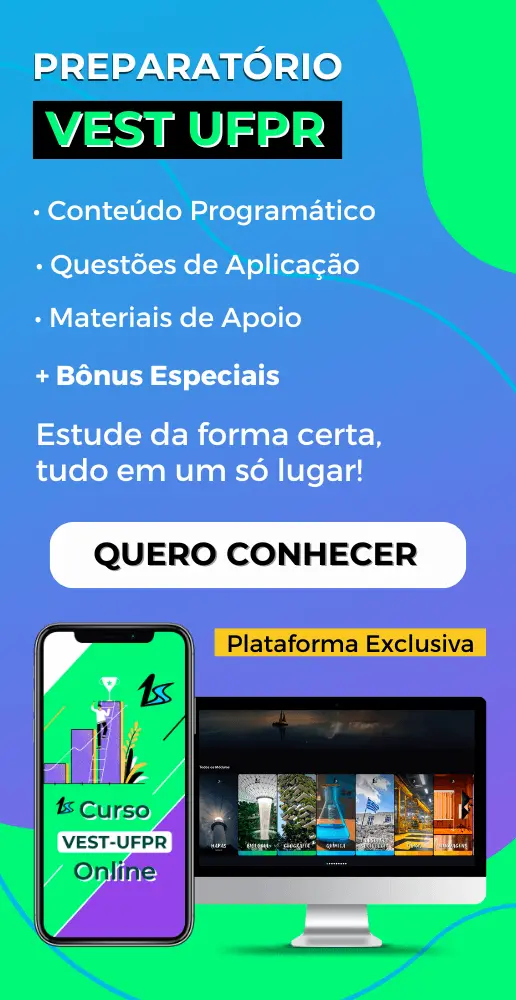 Preparatório Online Vestibular UFPR - Cursinho Online Completo Atualizado Vestibular UFPR