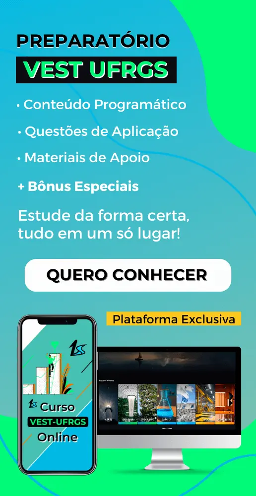 Preparatório Online Vestibular UFRGS - Cursinho Online Completo Atualizado Vestibular UFRGS